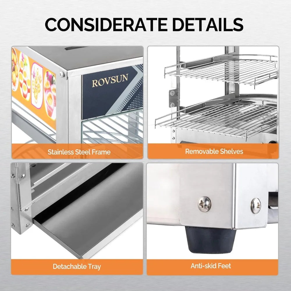 Food, Pizza, Pretzel, Warmer Countertop