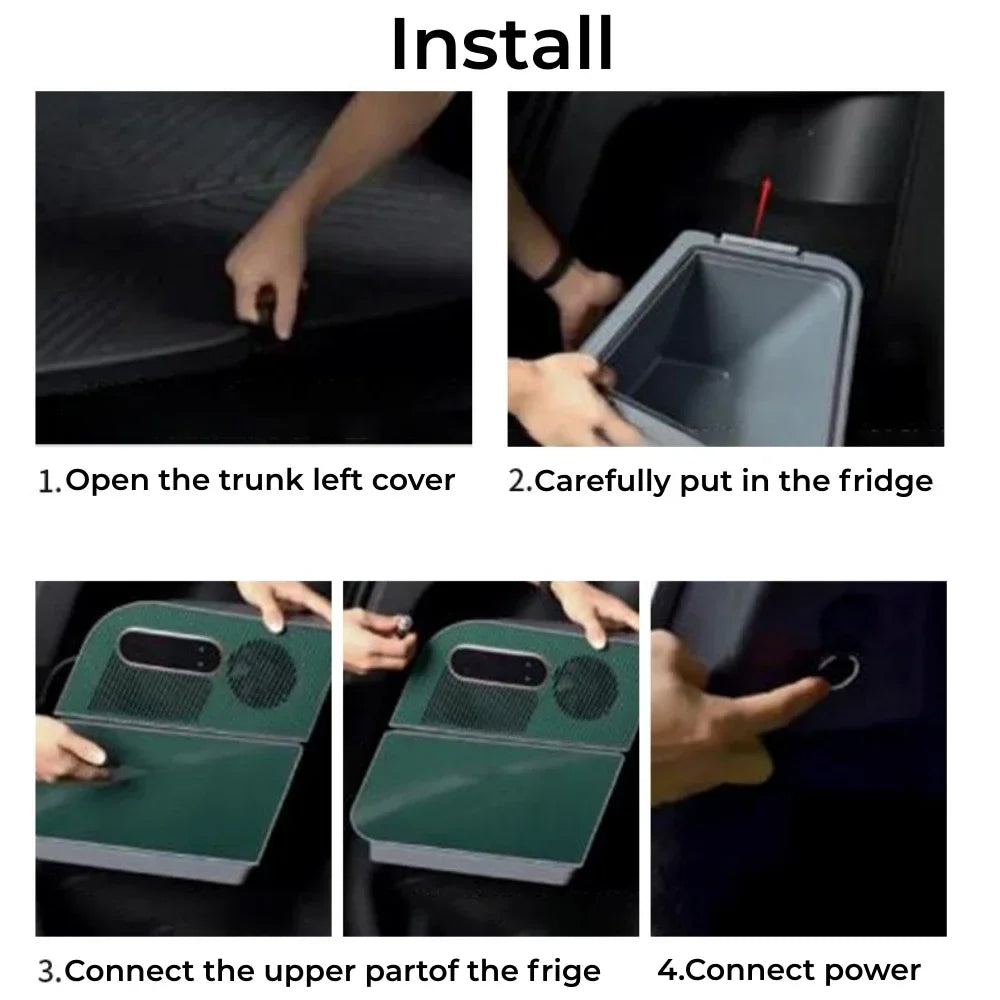 Trunk Fridge Custom For Tesla Model-Y 2019-2023