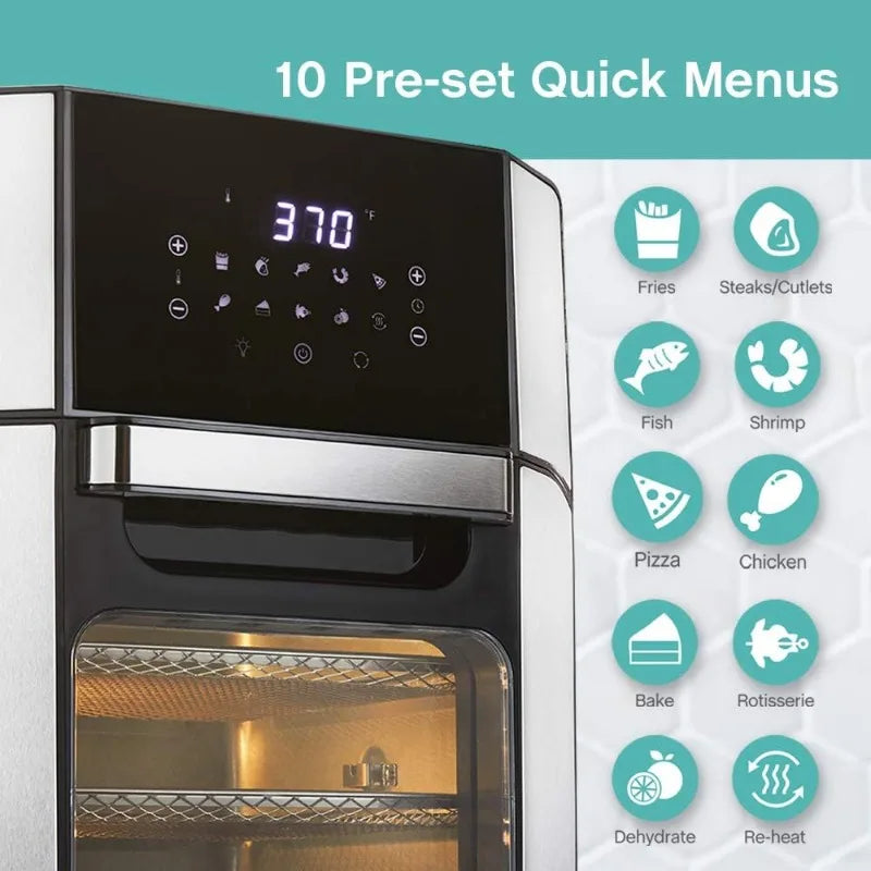 Countertop Air Fryer-Roaster Combo