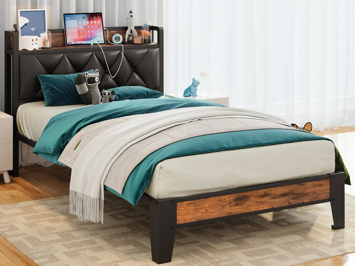 Bed Frames, Twin Queen California King Size