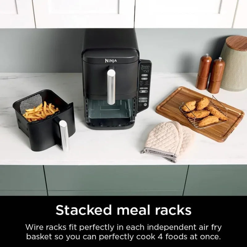 2-Basket Air Fryer, Double Stack Technology