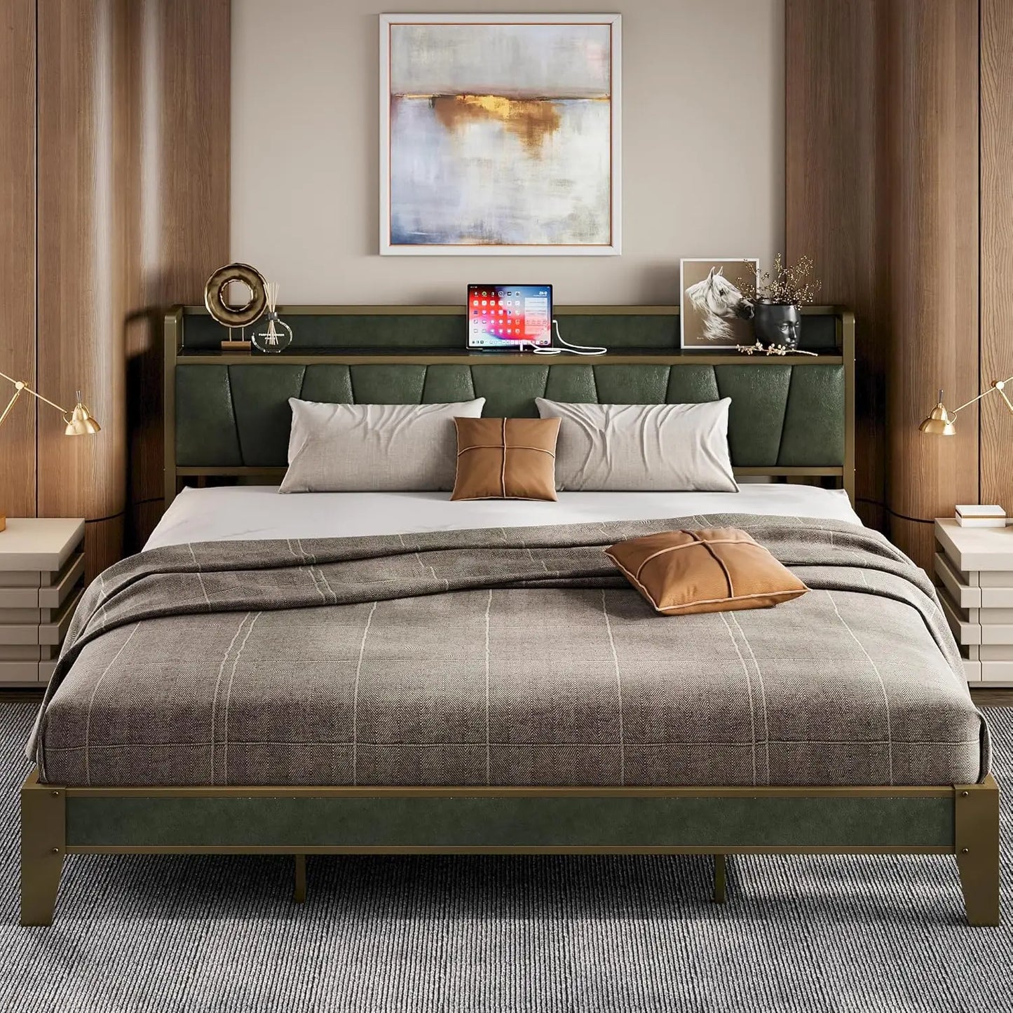 Twin XL/Full/King/CaliforniaKing Bed Frame