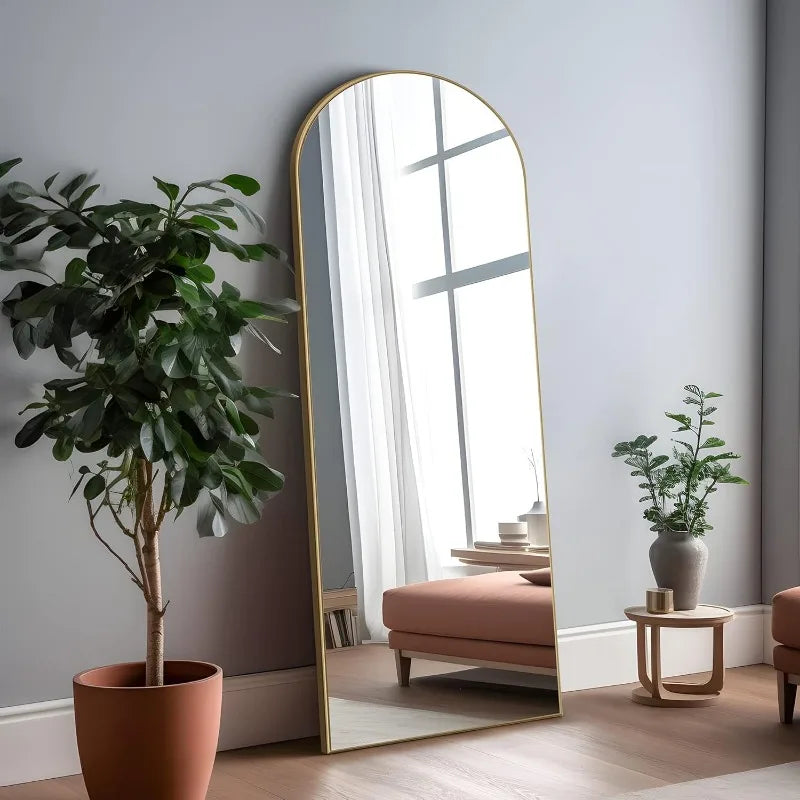 Arched Full Length Mirror 65"x22" Full Body