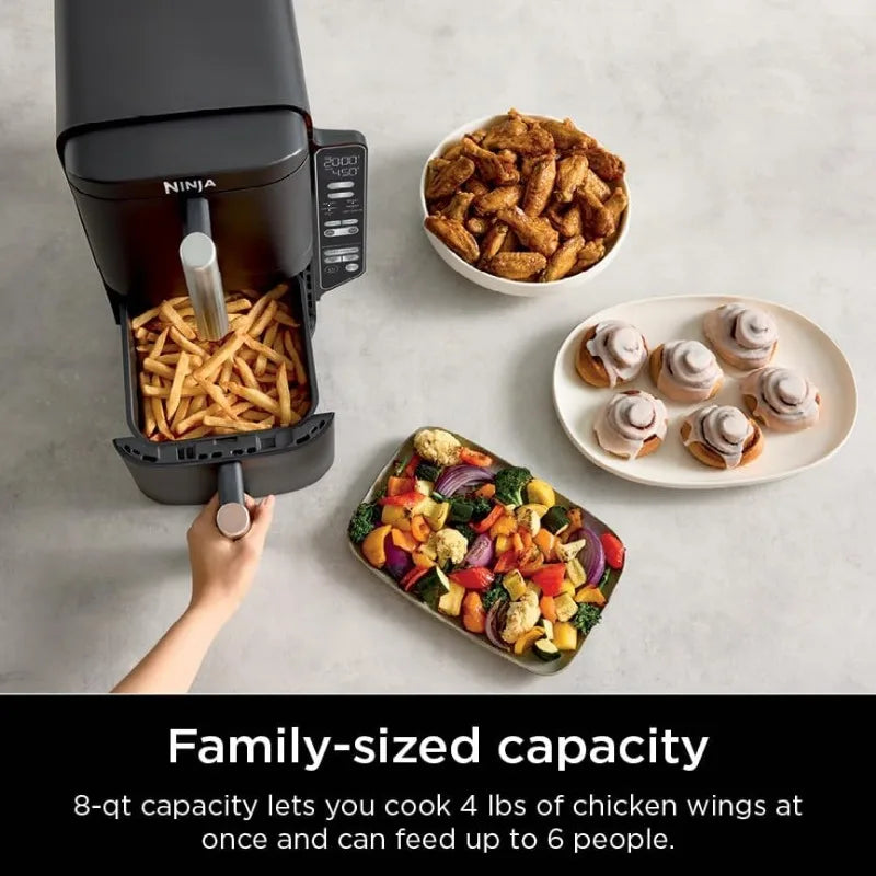 2-Basket Air Fryer, Double Stack Technology