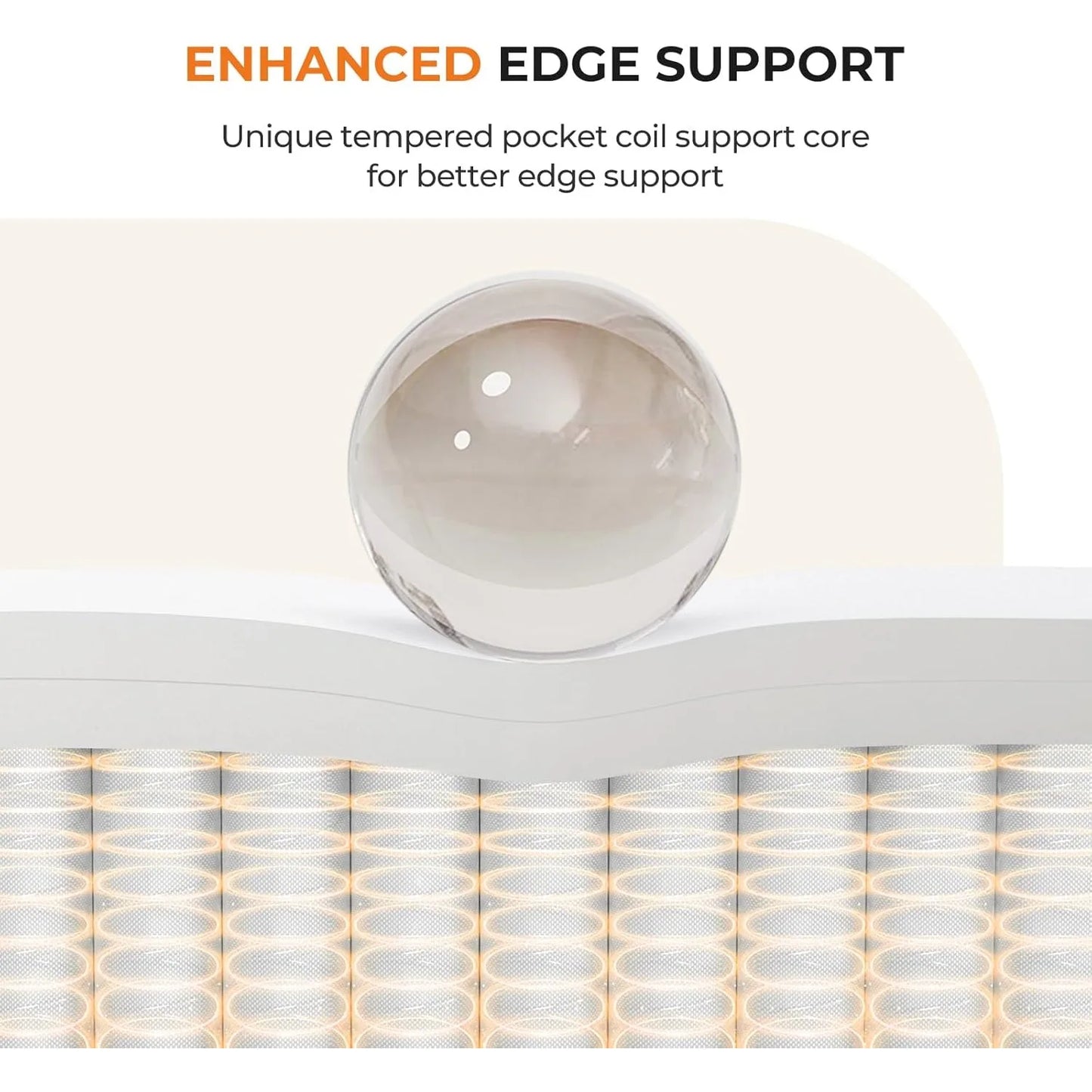 10 " King Size Mattress for Motion Isolation
