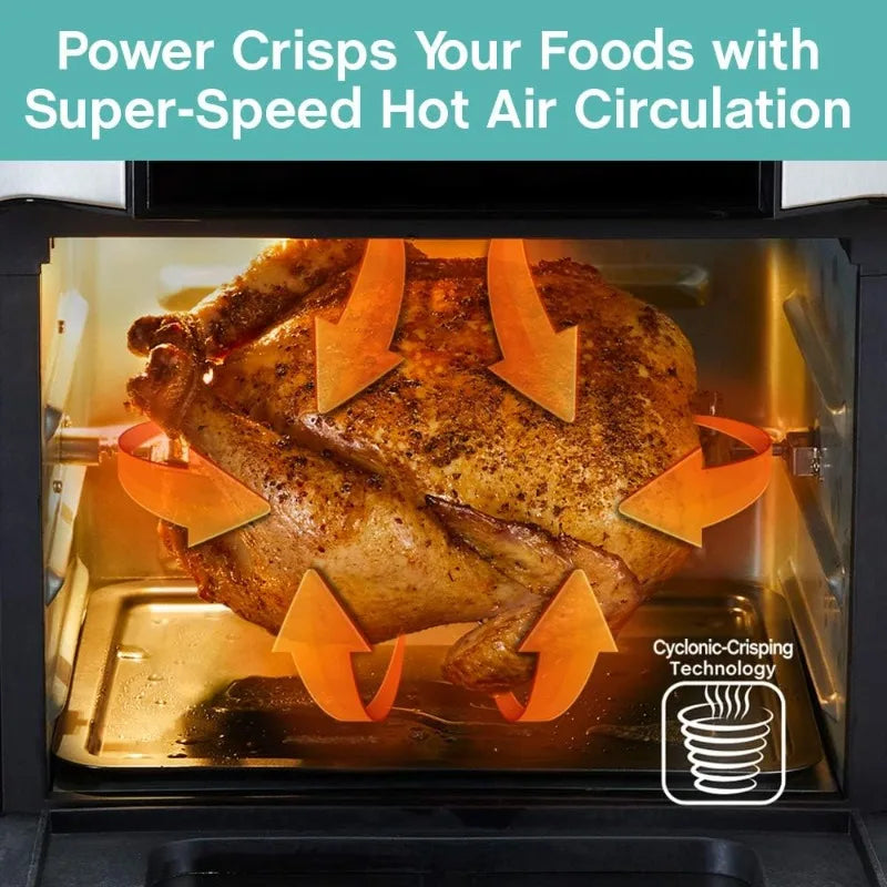 Countertop Air Fryer-Roaster Combo