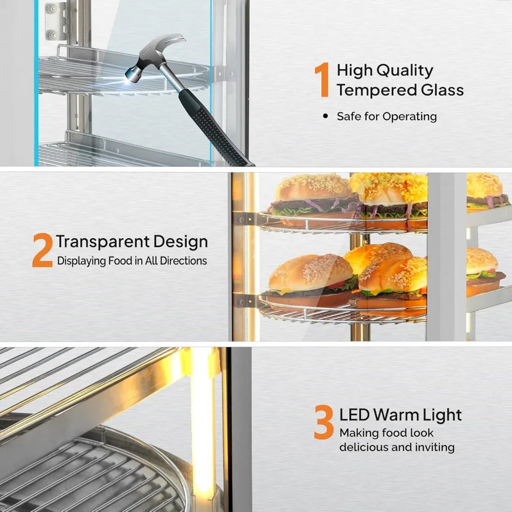 Food, Pizza, Pretzel, Warmer Countertop
