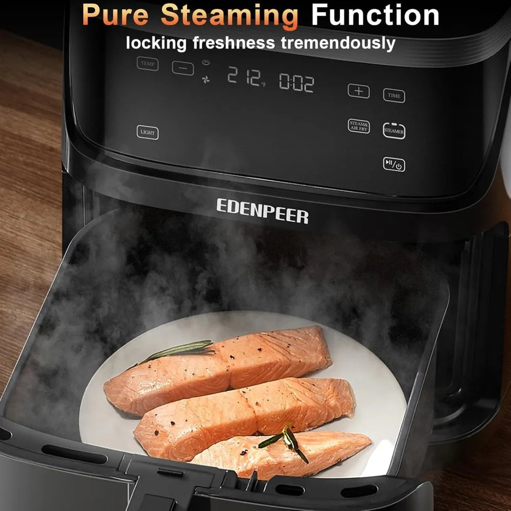 Air Fryer With Food Steamer Function