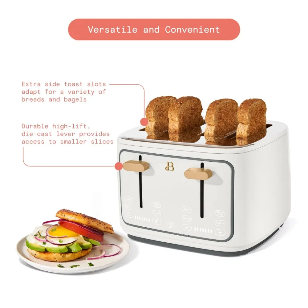 New Beautiful 4 Slice Toaster