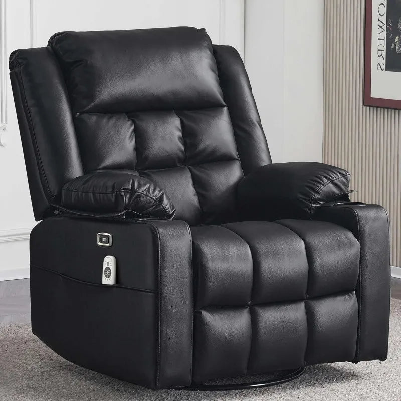 Power Swivel Rocker Recliner Massage Chair