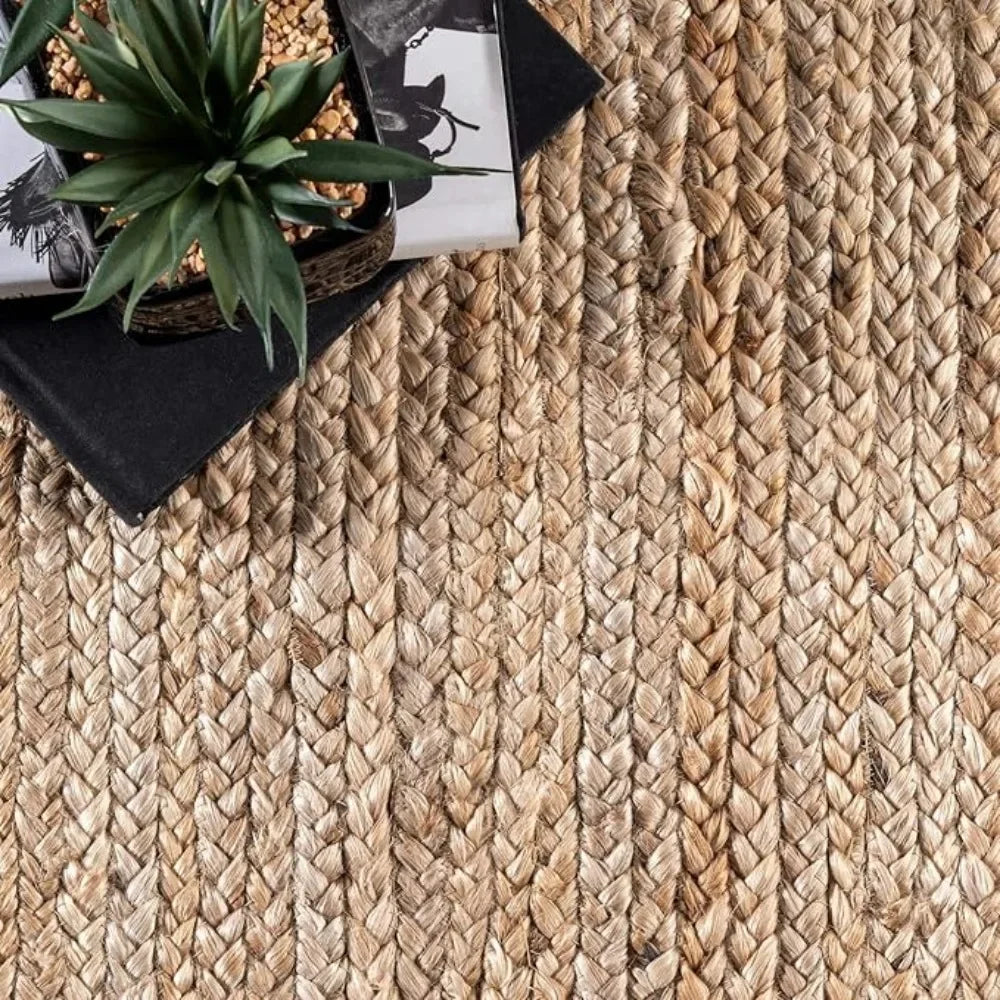 Rigo Jute Hand Woven Area Rug