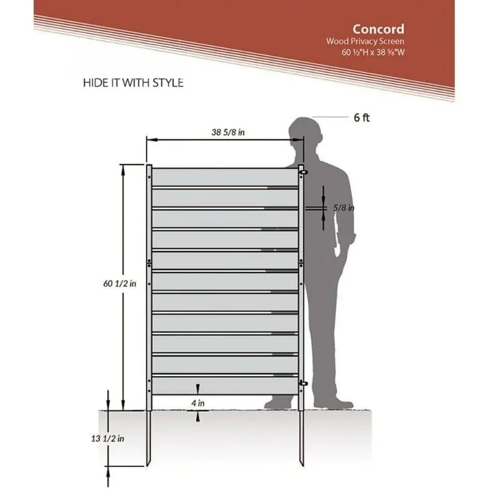 Outdoor Privacy Fence Screen