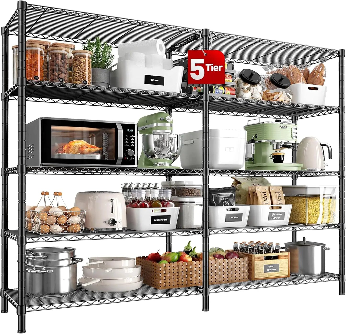 Wire Shelving Unit For Storage