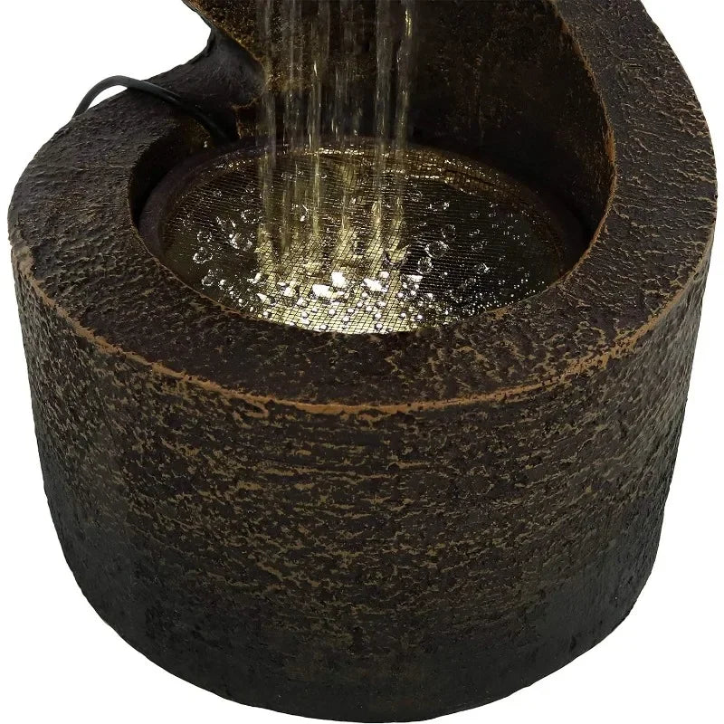 Winding Showers Tabletop Water Fountain