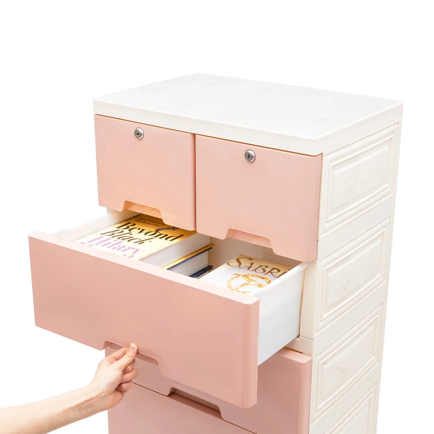 Plastic Storage Dresser