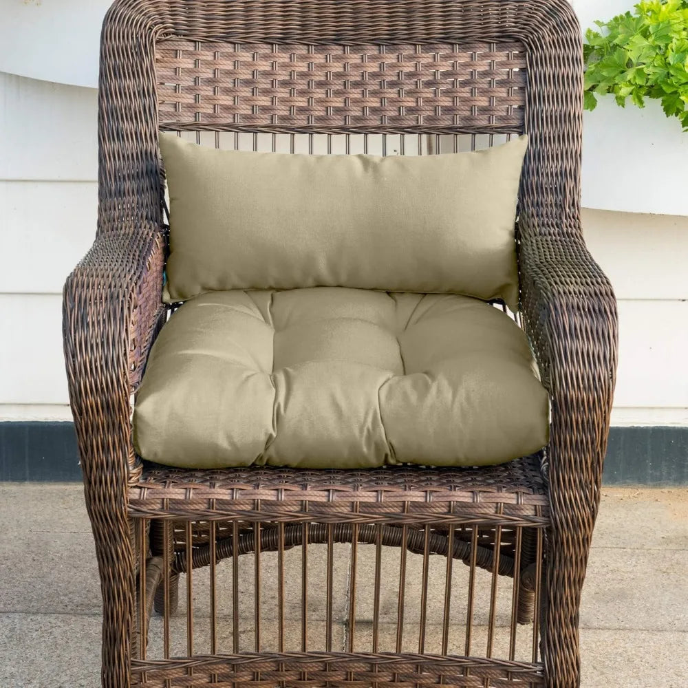 Outdoor Patio Wicker Seat Cushions