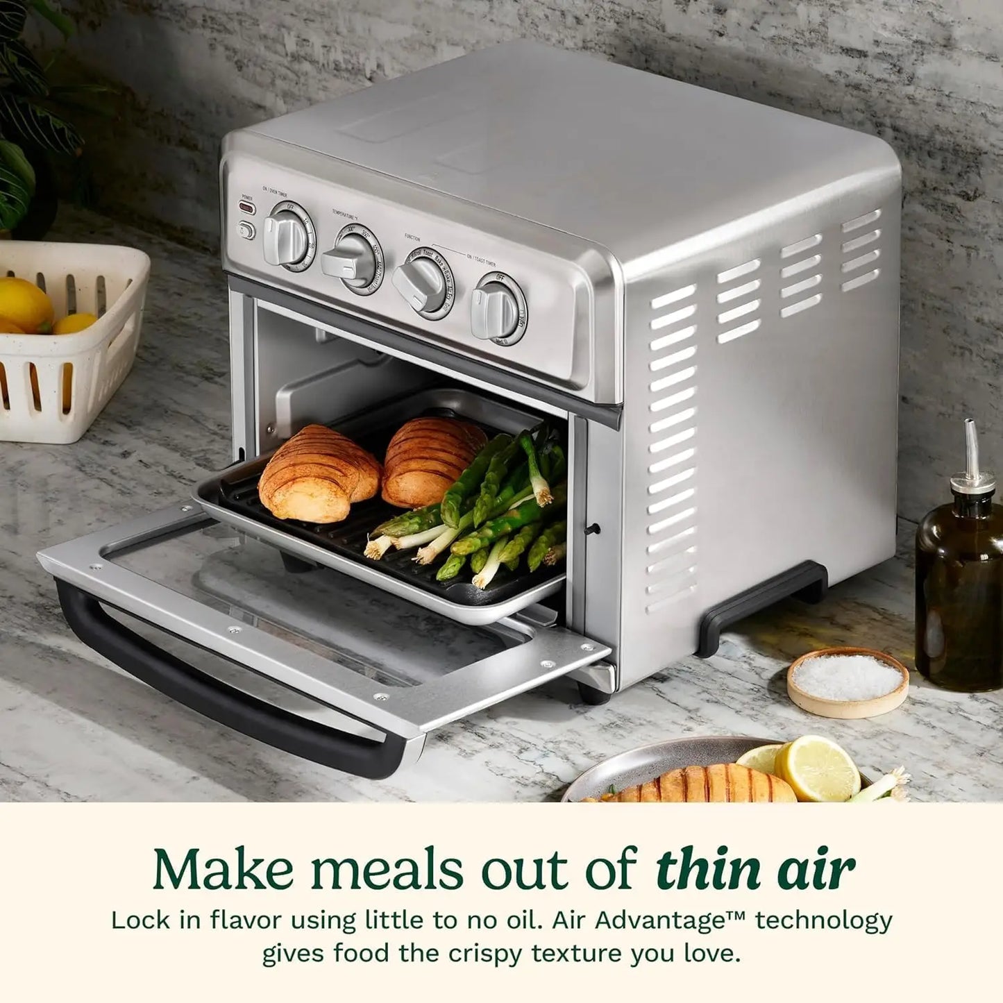 Air Fryer + Convection Toaster Oven