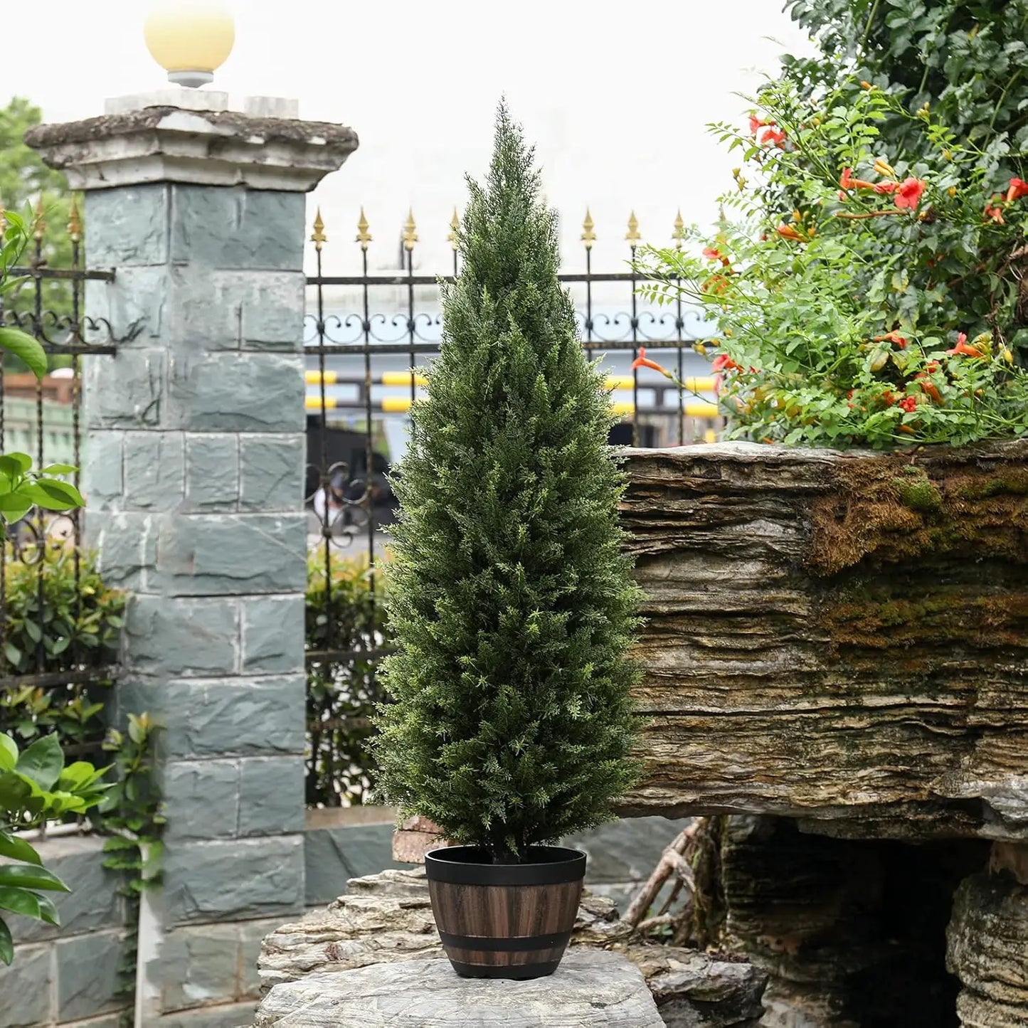 4ft(48”) Artificial Cedar Shrub