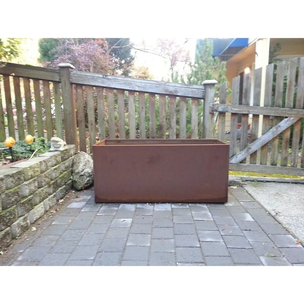 Steel Trough Planter, Garden Supplies