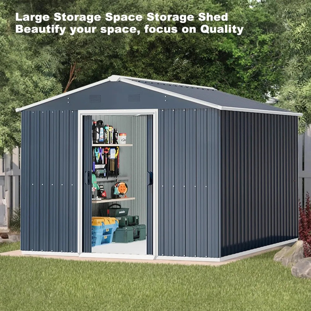 Utility Steel Tool Storage, Sliding Door