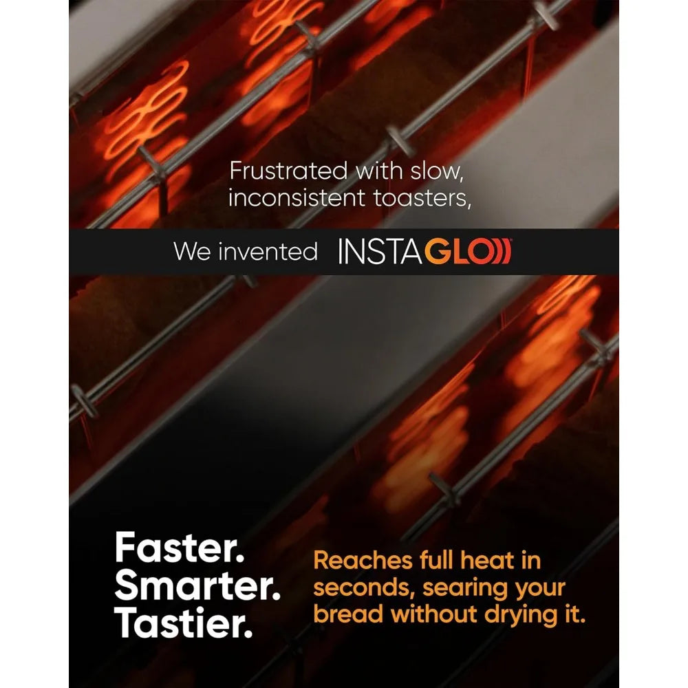 Toaster with Patented Insta GLO Technology