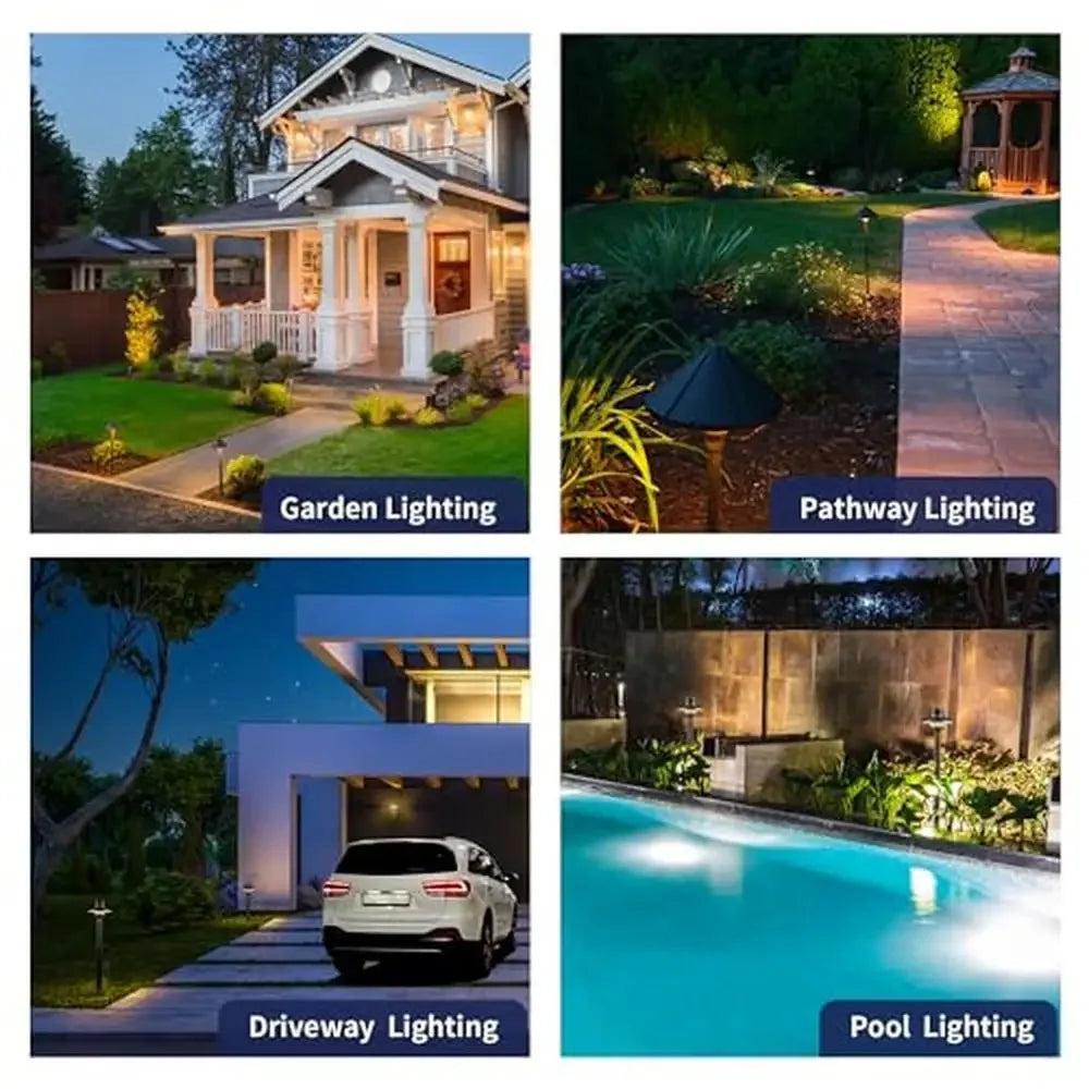 Solid Brass LED Pathway Lights