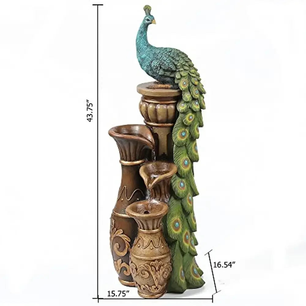 Peacock Decorative Fountain