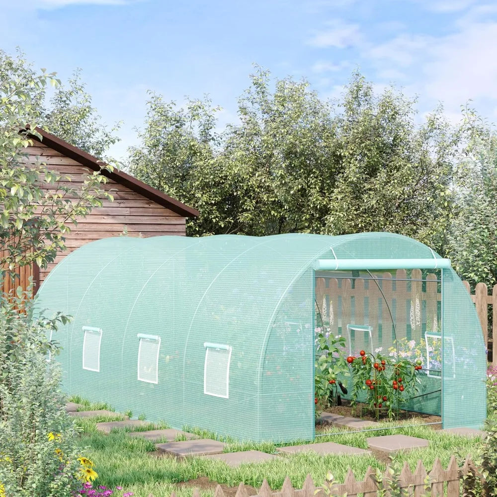 20' x 10' x 7' Walk-in Tunnel Garden Warm House