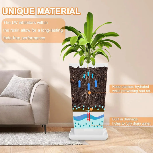 Indoor Outdoor Larger Flowerpots 27 Inches