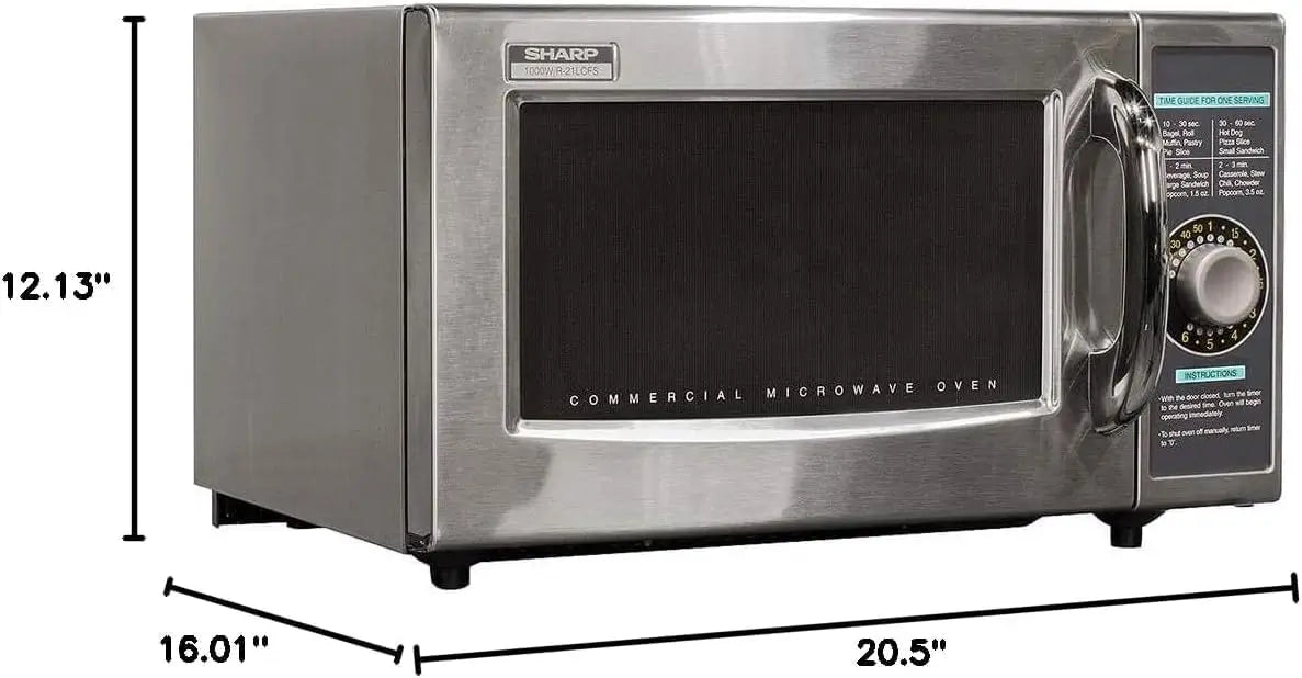 Commercial Microwave Oven with Dial Timer