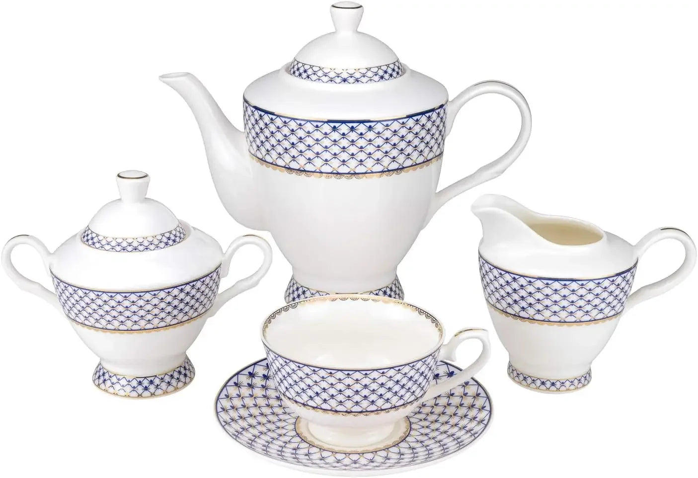 57-pc Banquet Dinnerware Set Luxury Bone China