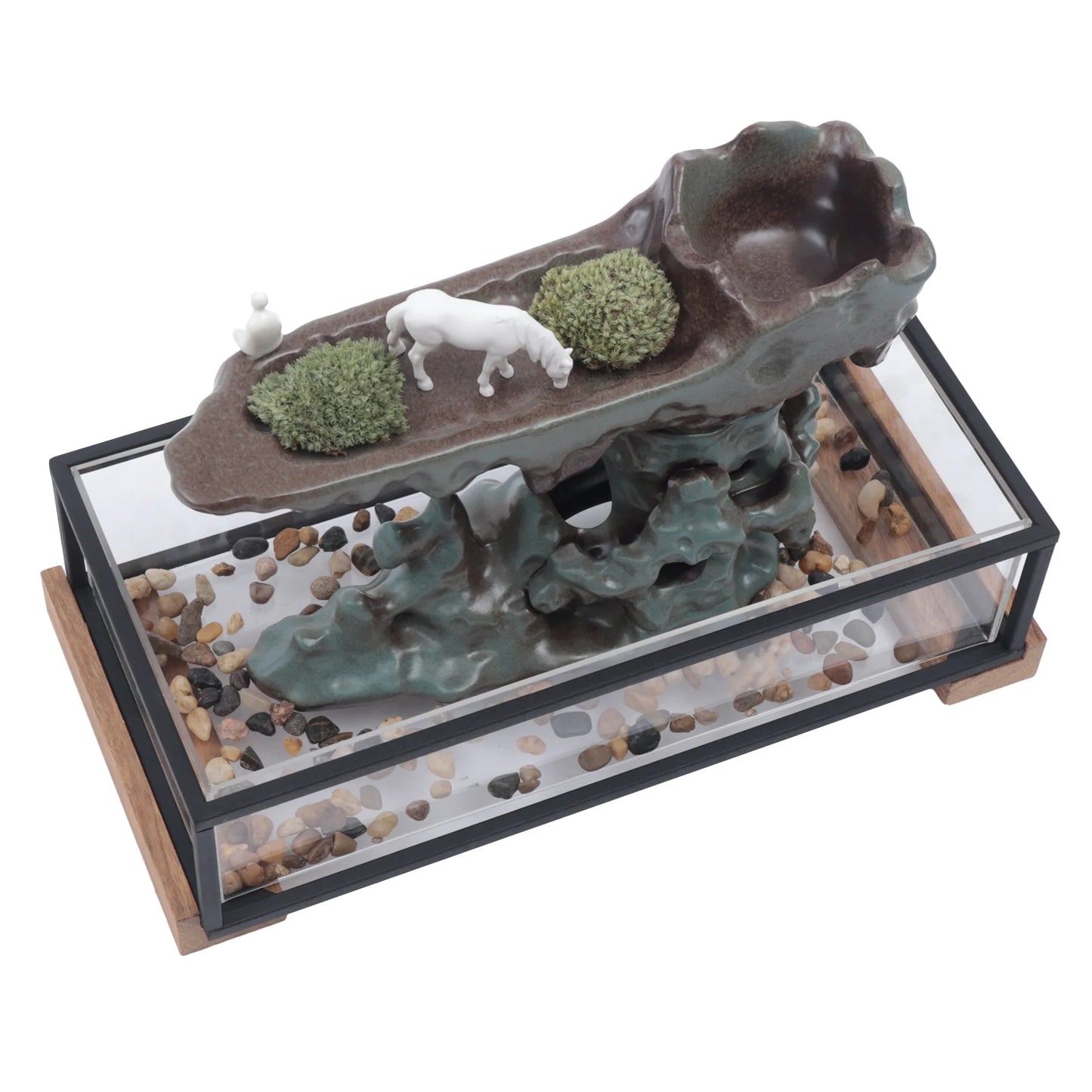 Desktop Rockery Waterfall Fountain Ornaments