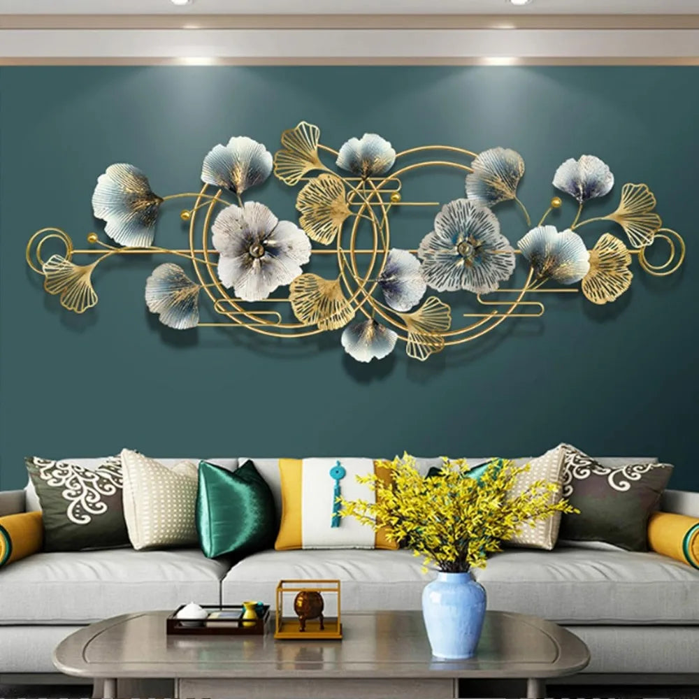 Modern Wall Sculpture Home Decoration Living Room Bedroom Dining Room Metal Wall Art Decoration Handmade Decor Crafts Garden