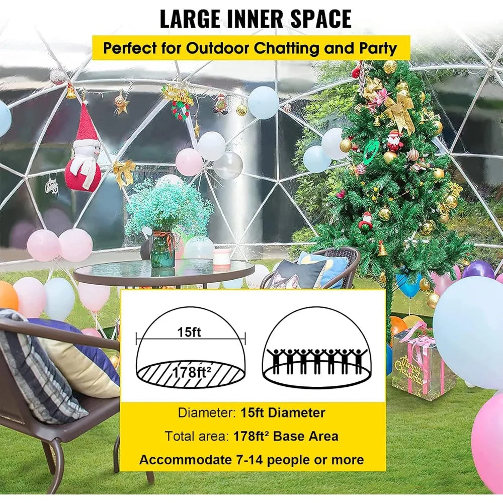 12FT Garden Dome Igloo Tent House