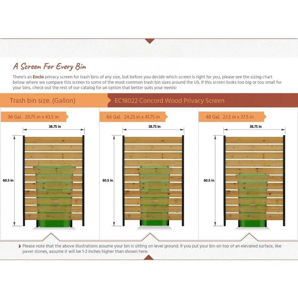 Outdoor Privacy Fence Screen