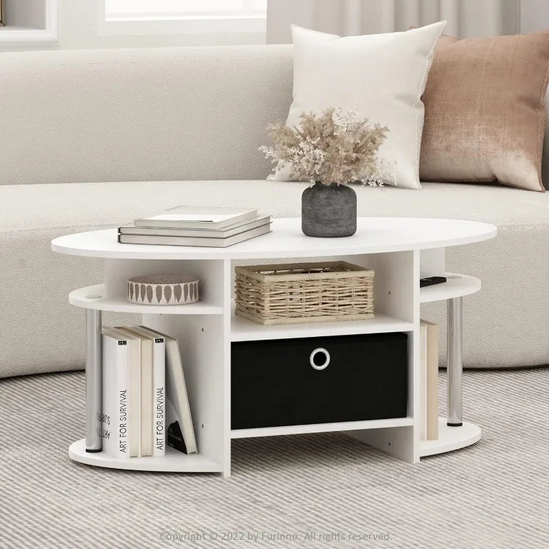 Oval Coffee Table For Home, Living Room