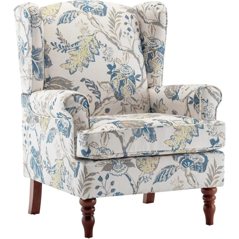 Fabric Accent  Modern Upholstered Armchair