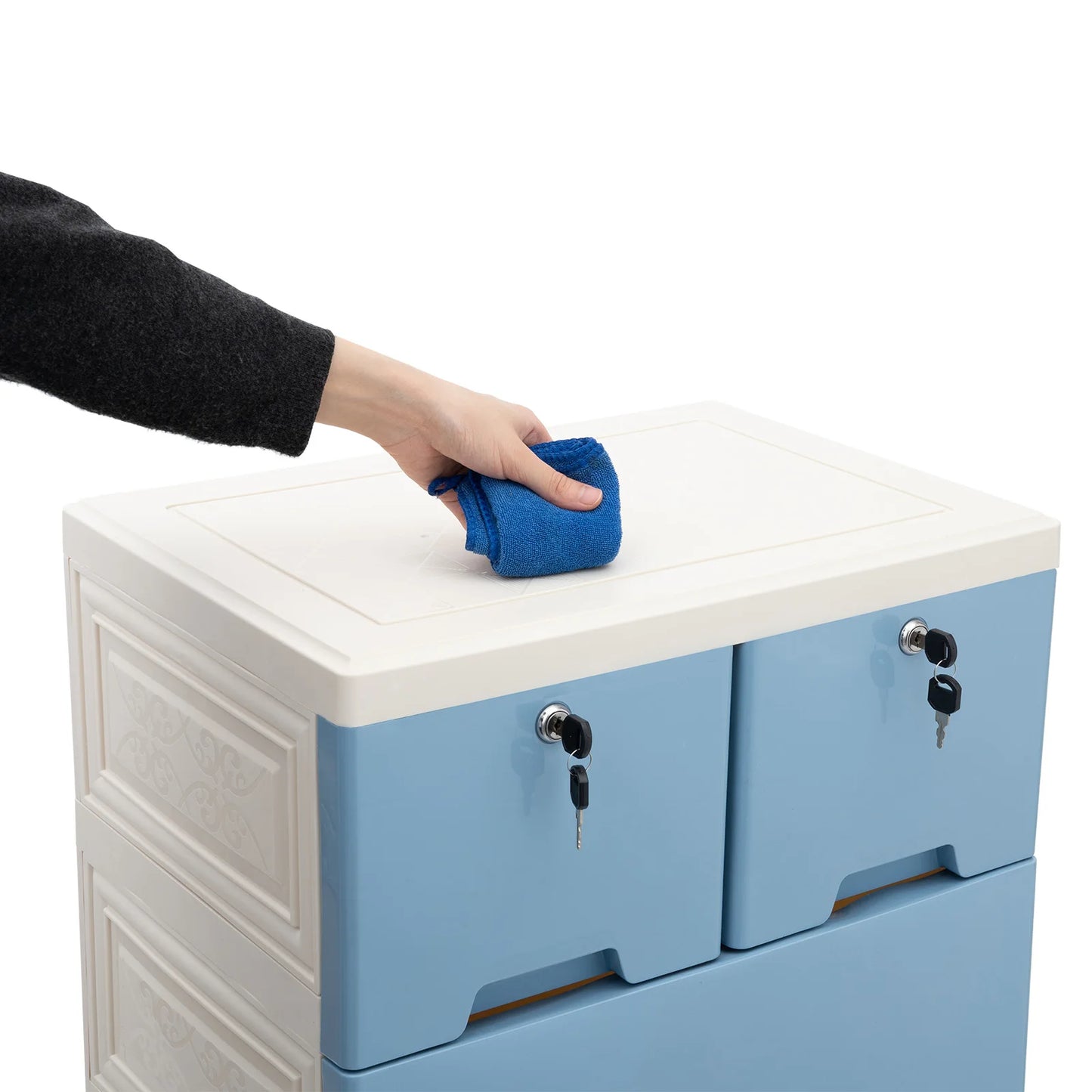 Plastic Storage Dresser