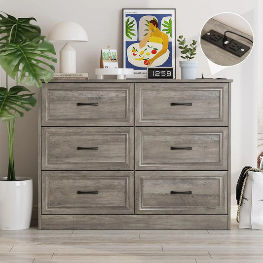 6 Drawer Wide Dresser Organizer