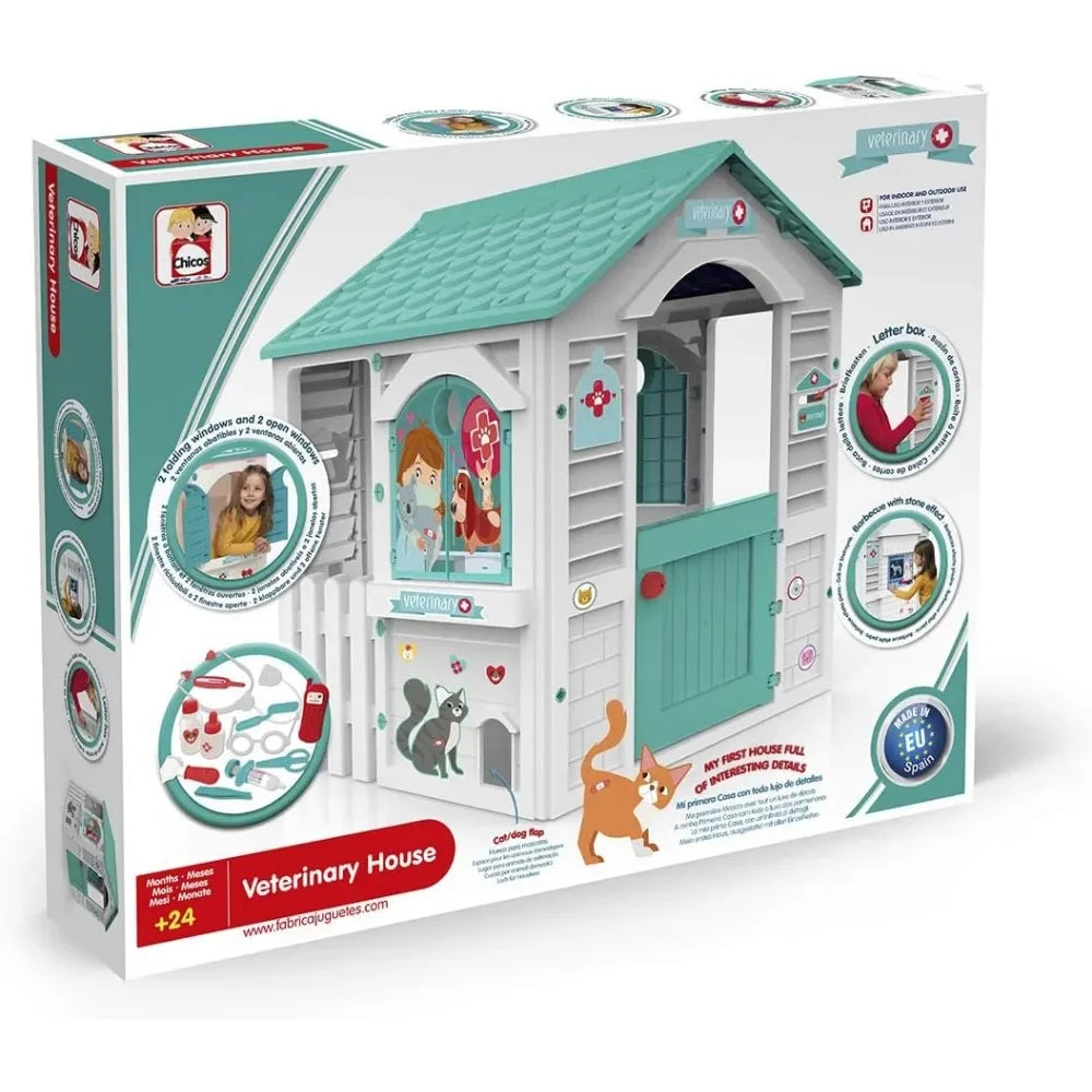 Veterinary lndoor Outdoor Playset for Kids