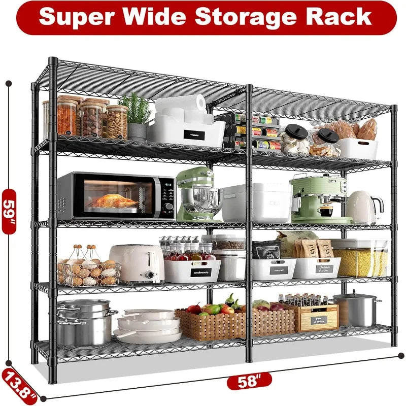 Wire Shelving Unit For Storage