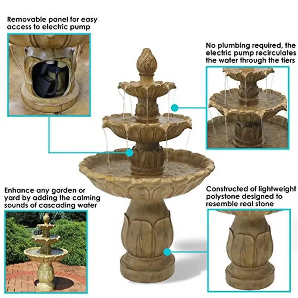 Outdoor Zen Garden Water Fountain