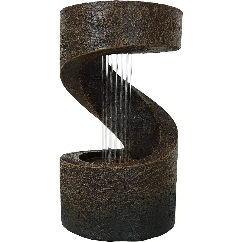 Winding Showers Tabletop Water Fountain