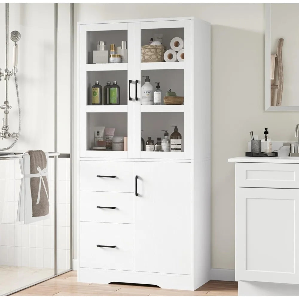 Bathroom Storage Linen Cabinet