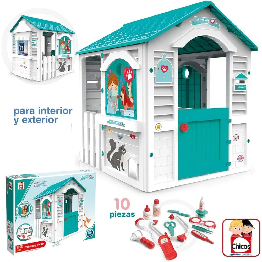 Veterinary lndoor Outdoor Playset for Kids