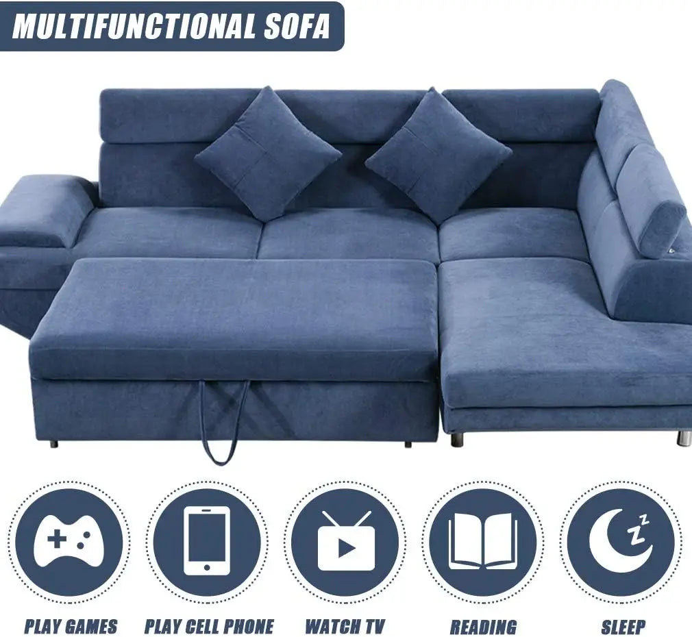 Bed Sleeper Sofa Furniture Set