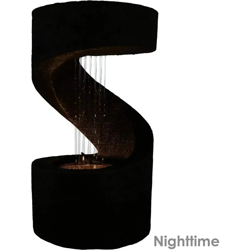 Winding Showers Tabletop Water Fountain