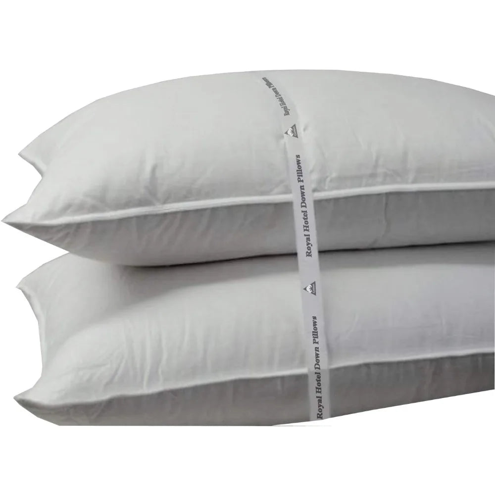 Medium Firm Down Pillow, 500 Thread Count