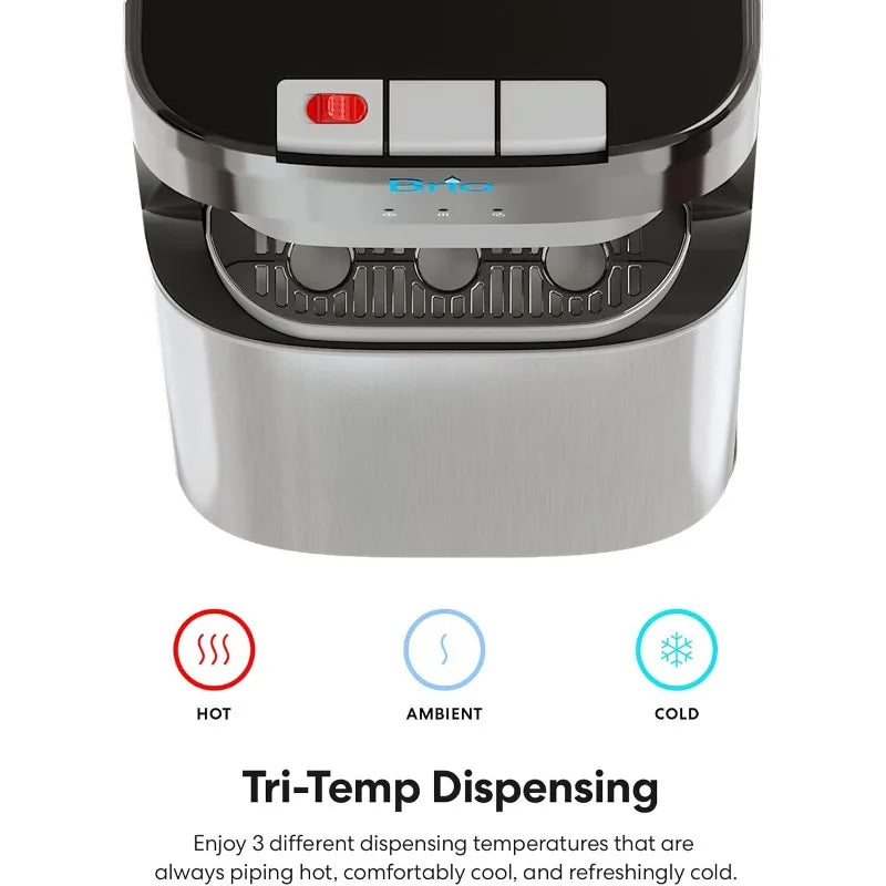 Bottom Loading Water Cooler Dispenser w/3 Temperatures