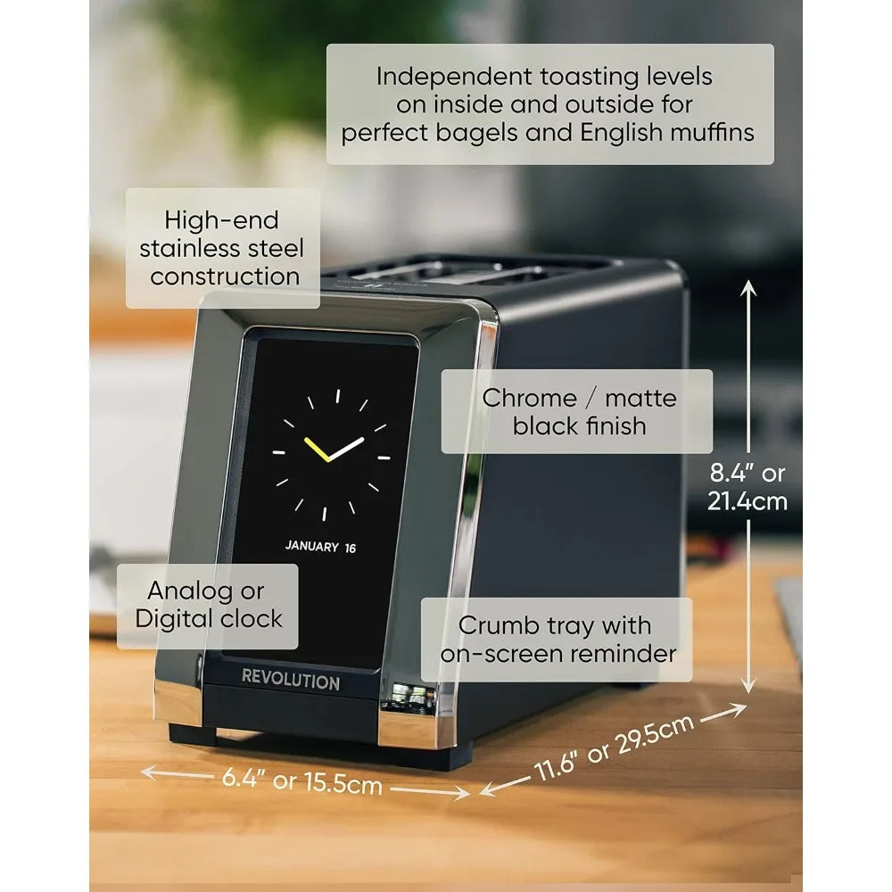 High-Speed Touchscreen Toaster with Patented Technology